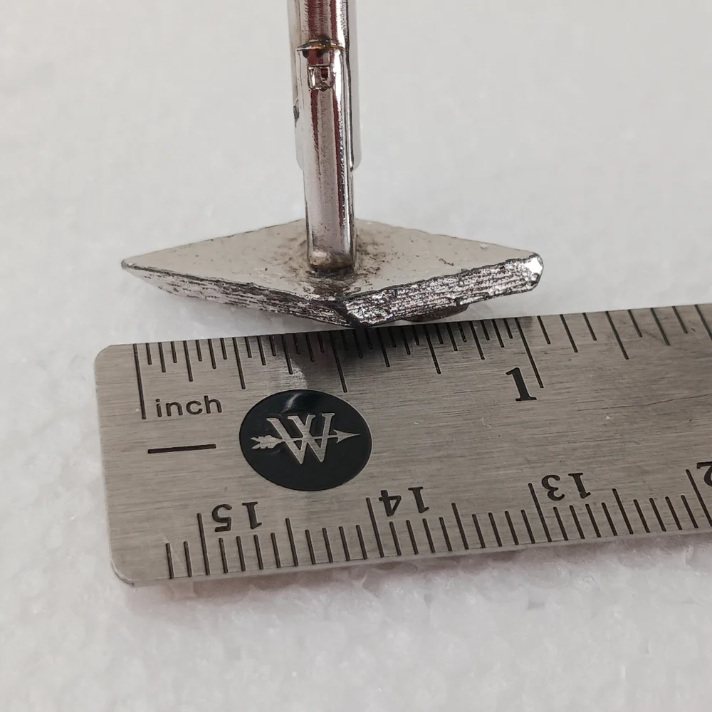 Men Cufflinks Tie Clip Bar Silver